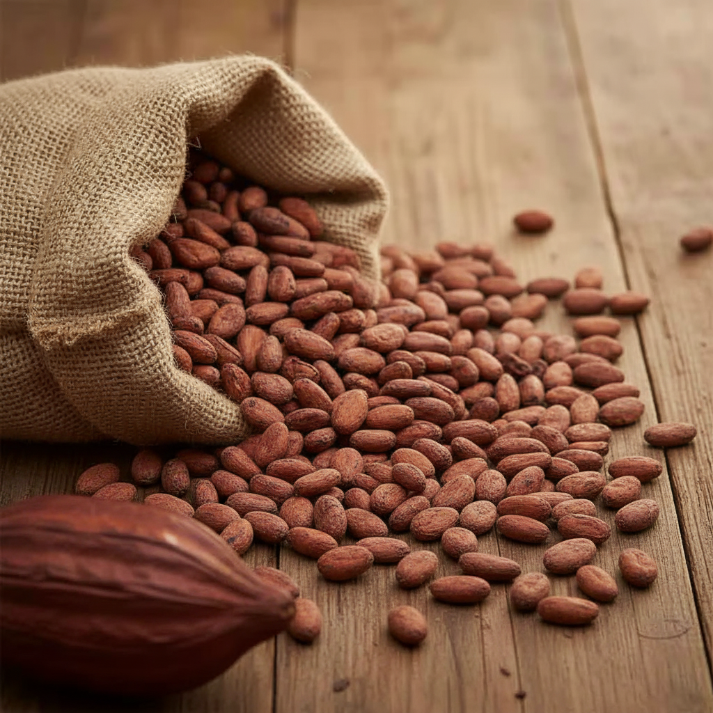 Ugandan Dry Fermented Cocoa Beans Bulk Export supply